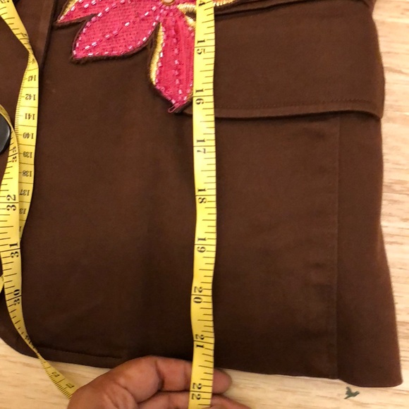 1970s inspired embroidered coat medium - Picture 8 of 8